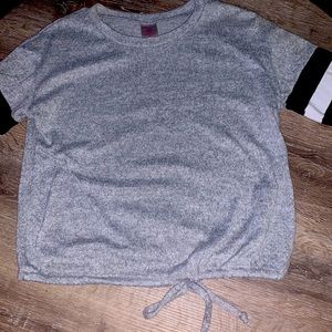 No Boundaries Size S Sweater With Adjustable String At Waist. Super Cute.